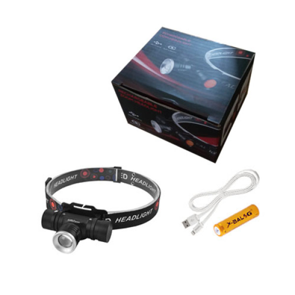 Ліхтар Налобний Police 5808-T6 1x18650 Zoom ЗП microUSB 1 Режим Box Ліхтар Налобний Police 5808-T6 1x18650 Zoom ЗП microUSB 1 Режим Box