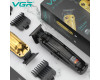 Акумуляторна Машинка Для Стрижки VGR V-904 GOLD 4 Насадки 2000 mAh LED Display Акумуляторна Машинка Для Стрижки VGR V-904 GOLD 4 Насадки 2000 mAh LED Display