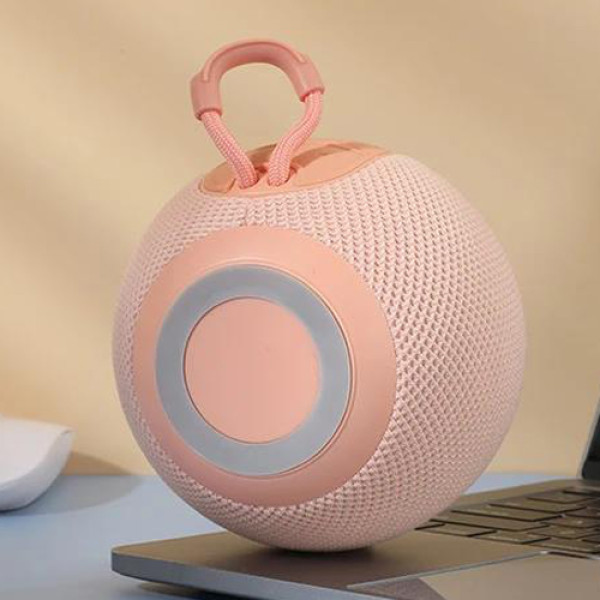 Bluetooth-Колонка TG337 с RGB Подсветкой Speakerphone Радио Pink Bluetooth-Колонка TG337 с RGB Подсветкой Speakerphone Радио Pink
