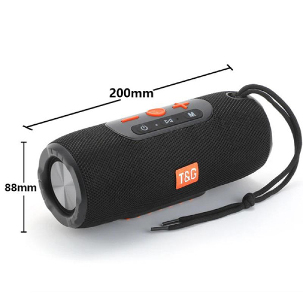 Bluetooth-Колонка TG341 c Функцией Speakerphone Радио Black Bluetooth-Колонка TG341 c Функцией Speakerphone Радио Black