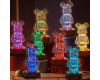 Нічник 3D Bearbrick Ведмедик KX197 8 Кольорів RGB+Warm Light Нічник 3D Bearbrick Ведмедик KX197 8 Кольорів RGB+Warm Light