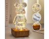 Нічник 3D Bearbrick Ведмедик KX197 8 Кольорів RGB+Warm Light Нічник 3D Bearbrick Ведмедик KX197 8 Кольорів RGB+Warm Light