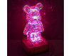Нічник 3D Bearbrick Ведмедик KX197 8 Кольорів RGB+Warm Light Нічник 3D Bearbrick Ведмедик KX197 8 Кольорів RGB+Warm Light