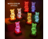 Нічник 3D Bearbrick Ведмедик KX197 8 Кольорів RGB+Warm Light Нічник 3D Bearbrick Ведмедик KX197 8 Кольорів RGB+Warm Light