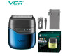 Електробритва VGR V-364 BLUE Шейвер Подвійне Лезо IPX7 Електробритва VGR V-364 BLUE Шейвер Подвійне Лезо IPX7