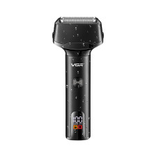 Електробритва VGR V-371 шейвер, потрійне лезо, IPX5, LED display