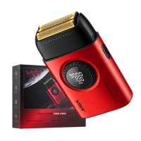 Електробритва VGR V-378 RED Шейвер Подвійне Лезо + Тример Регулювання Потужності 7000-9000 RPM LED Display Електробритва VGR V-378 RED Шейвер Подвійне Лезо + Тример Регулювання Потужності 7000-9000 RPM LED Display