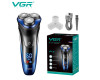 Електробритва VGR V-387 Роторна Висувний Тример IPX6 LED Display Електробритва VGR V-387 Роторна Висувний Тример IPX6 LED Display