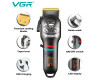 Акумуляторна Машинка Для Стрижки Clipper VGR V-699 Black 4 Насадки LED Display Акумуляторна Машинка Для Стрижки Clipper VGR V-699 Black 4 Насадки LED Display