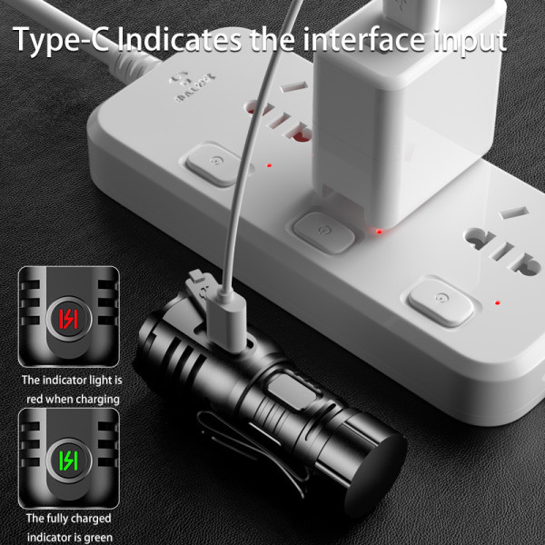 Ліхтар F40-4XPG White+Red 1х16340A Індикація Заряду ЗУ Type-C Чохол Магніт Box Ліхтар F40-4XPG White+Red 1х16340A Індикація Заряду ЗУ Type-C Чохол Магніт Box