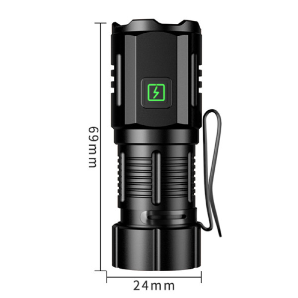 Ліхтар F30-3XPG 1х16340A Індикація Заряду ЗУ Type-C Чохол Магніт Box Ліхтар F30-3XPG 1х16340A Індикація Заряду ЗУ Type-C Чохол Магніт Box