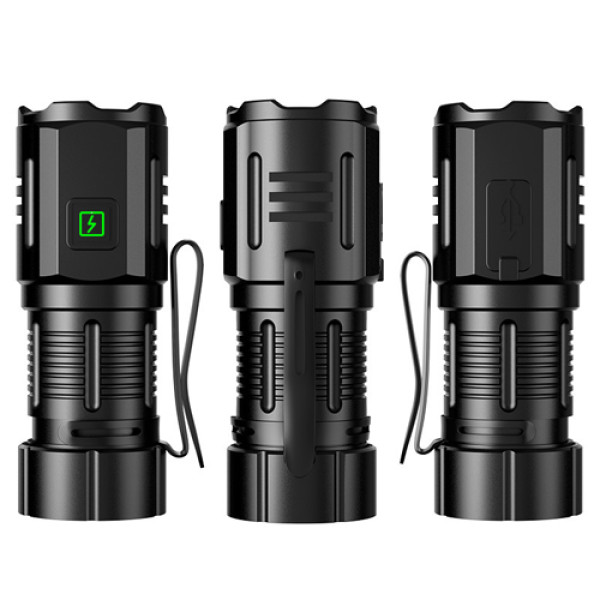 Ліхтар F30-3XPG 1х16340A Індикація Заряду ЗУ Type-C Чохол Магніт Box Ліхтар F30-3XPG 1х16340A Індикація Заряду ЗУ Type-C Чохол Магніт Box