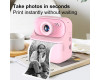 Фотоапарат дитячий миттєвого друку S1, PINK