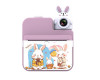 Фотоапарат дитячий миттєвого друку JD30, PINK RABBIT