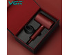 Фен профессиональный VGR V-431 RED, 2 уровня обдува, 2 уровня температуры, насадка-концентратор