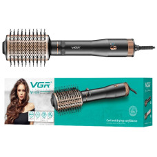 Фен-щетка стайлер VGR V-494 BLACK, 2 режима, 3 уровня температуры