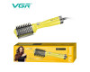 Фен стайлер для укладки и завивки волос VGR V-497 YELLOW, Professional