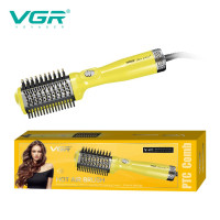 Фен стайлер для укладки и завивки волос VGR V-497 YELLOW, Professional