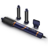 Фен-стайлер VGR 4 в 1 V-474 DARK BLUE, Professional, 4 насадки, 1400 Вт