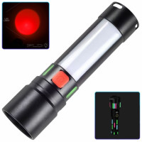 Ліхтар 611-TG+COB White+Red Li-Ion Акумулятор ЗУ Type-C Zoom Ліхтар 611-TG+COB White+Red Li-Ion Акумулятор ЗУ Type-C Zoom