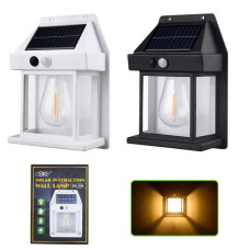 Фонарь 888-30W вольфрамовая лампа, Motion Sensor, 1x14500, солнечная панель