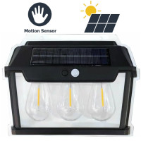 Фонарь 999-38W Вольфрамовые Лампы Motion Sensor 1х18650 Солнечная Панель Фонарь 999-38W Вольфрамовые Лампы Motion Sensor 1х18650 Солнечная Панель