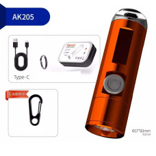 Фонарь AK205-TG, Li-Ion аккумулятор, ЗУ Type-C, zoom, Box