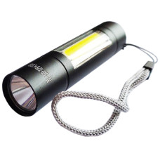 Ліхтар ручний BL-510/1501-XPE+COB, Li-Ion акумулятор, ЗУ mircoUSB, Box