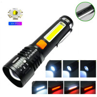 Ліхтар BL-P716-P50+COB White+Red Li-Ion Акумулятор Zoom ЗУ Type-C Box Ліхтар BL-P716-P50+COB White+Red Li-Ion Акумулятор Zoom ЗУ Type-C Box