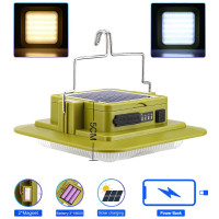 Фонарь Кемпинг 229L-SMD White+Yellow 3х18650 Солнечная Панель Power Bank ЗУ Type-C Магнит Крюк Фонарь Кемпинг 229L-SMD White+Yellow 3х18650 Солнечная Панель Power Bank ЗУ Type-C Магнит Крюк