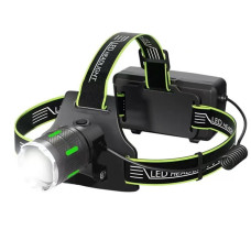 Ліхтар налобний A44-GT, 2x18650, Power Bank, ЗУ Type-C, zoom