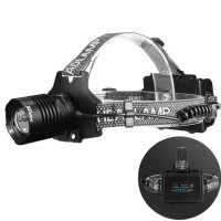 Фонарь налобный BL-TD-T28-TG, 3x18650, Power Bank, ЗУ Type-C, zoom, Box