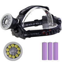 Ліхтар Налобний CT021 10+1 ULTRA LED 3x18650 Power Bank ЗП Type-C