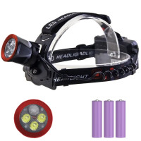 Фонарь Налобный CT021 3+1 ULTRA LED 3x18650 Power Bank ЗУ Type-C Фонарь Налобный CT021 3+1 ULTRA LED 3x18650 Power Bank ЗУ Type-C