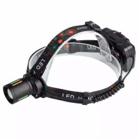 Фонарь налобный NIGHT VISION FLUORESCENCE W668-TG, 2x18650, ЗУ Type-C, zoom, Box