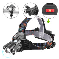 Ліхтар Налобний Police W602-T6+2XPE Bike 2x18650 Велокріплення Zoom ЗП microUSB Box Ліхтар Налобний Police W602-T6+2XPE Bike 2x18650 Велокріплення Zoom ЗП microUSB Box