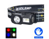 Ліхтар Налобний T131-XPE+3SMD Red+Green+Blue+UV Motion Sensor Li-Ion Акумулятор Магніт Кліпса ЗП Type-C Box Ліхтар Налобний T131-XPE+3SMD Red+Green+Blue+UV Motion Sensor Li-Ion Акумулятор Магніт Кліпса ЗП Type-C Box