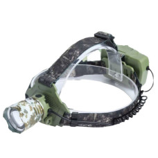 Ліхтар налобний W328-TG, 2x18650, ЗУ Type-C, zoom, Box