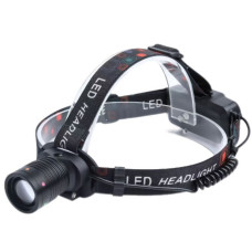 Ліхтар налобний W528-TG, 2x18650, ЗУ Type-C, zoom, Box