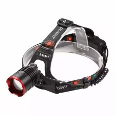 Фонарь налобный W688A-TG, 2x18650, ЗУ Type-C, zoom, Box