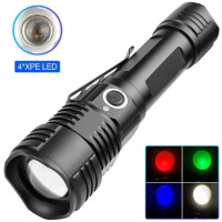 Ліхтар PLD-11-4XPE RGB 1х18650 ЗУ microUSB Zoom Box Ліхтар PLD-11-4XPE RGB 1х18650 ЗУ microUSB Zoom Box