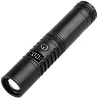 Ліхтар S2304-WHITE LASER LED PM10-TG 1x18650/3xAAA Power Bank ЗУ Type-C Zoom Ліхтар S2304-WHITE LASER LED PM10-TG 1x18650/3xAAA Power Bank ЗУ Type-C Zoom