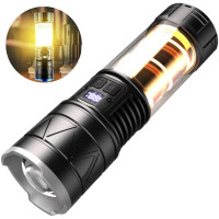 Фонарь со Светильником CH-5021-TG+COB Li-Ion Аккумулятор ЗУ Type-C Zoom Фонарь со Светильником CH-5021-TG+COB Li-Ion Аккумулятор ЗУ Type-C Zoom