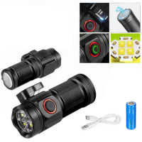 Ліхтар W5183-4XHP360 1х18500 Індикація Заряду Магніт Стропоріз ЗУ Type-C Box Ліхтар W5183-4XHP360 1х18500 Індикація Заряду Магніт Стропоріз ЗУ Type-C Box