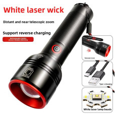 Фонарь WS-5572-TG, 1x18650, ЗУ Type-C, zoom, Box