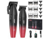 Комплект VGR 2 в 1 V-640 RED аккумуляторная машинка для стрижки (clipper) и триммер