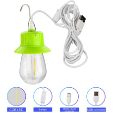 LED лампа V07-COB, кабель 3 м, крюк, питание от USB/Type-C