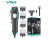Машинка Для Стрижки VGR V-123 4 Насадки Машинка Для Стрижки VGR V-123 4 Насадки