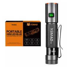 Тактичний ліхтар YEMAO YM-M52, 1500LM, акумулятори 2x14500 (2x1200 mAh)