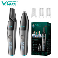 Триммер VGR 2 в 1 V-603 2 Насадки Для Носа и Волос IPX5 Триммер VGR 2 в 1 V-603 2 Насадки Для Носа и Волос IPX5